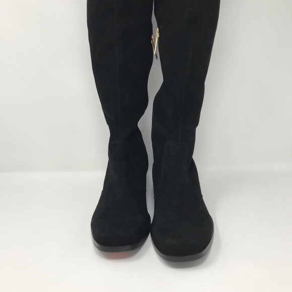 SOLD NWT Isaac Mizrahi Yolanda Suede Over the Knee Boot - Picture 3 of 7